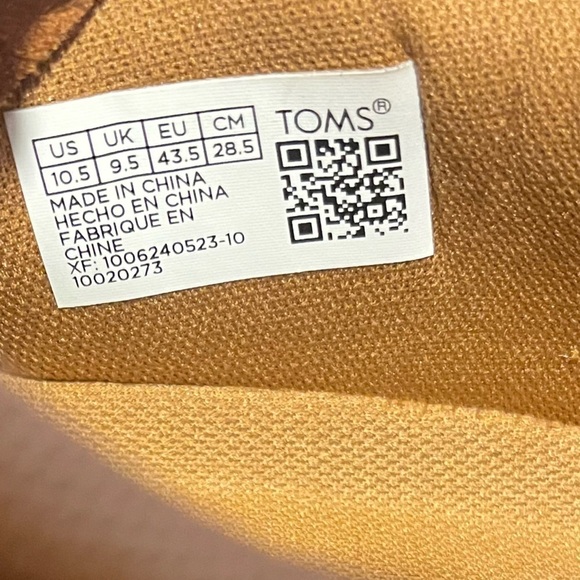 TOMS Tan Leather TRVL Lite Lace Shoes Sz 10.5 - Picture 9 of 13